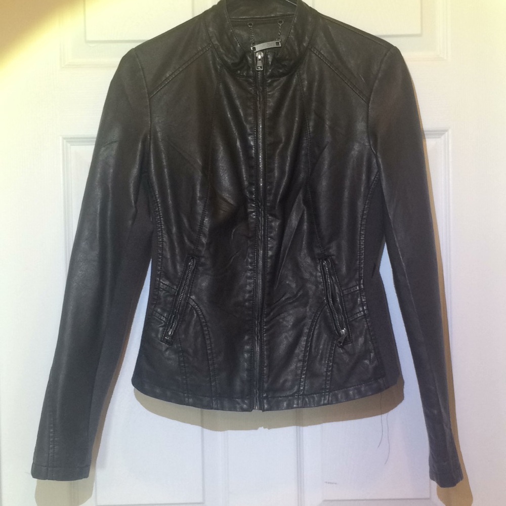 Vegan Leather Jacket